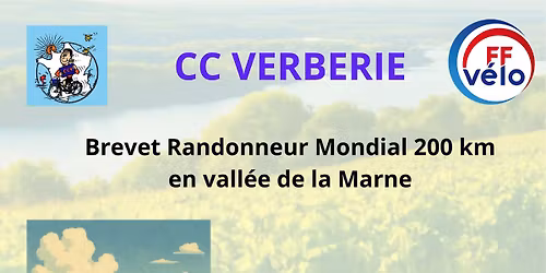 BRM200 CC VERBERIE en vall\u00e9e de la Marne