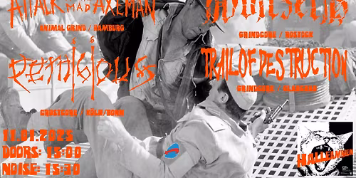 Attack of the mad axeman + Wojczech + Pernicious + Trail of destruction