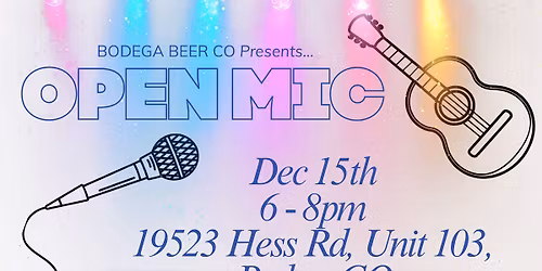 Open Mic Night!