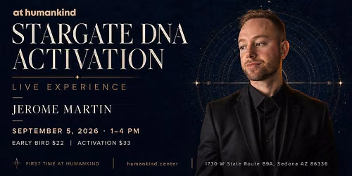 Stargate DNA Activation \u2014 Live Experience with Jerome Martin
