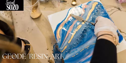 RESIN GEODE ART