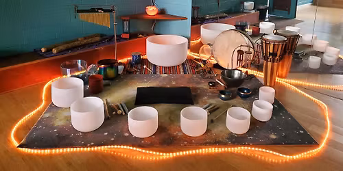 The $11.11 "Sound Baths for the Soul" weekend at Dancing Cranes