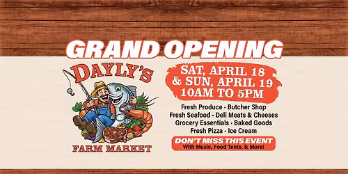 GRAND OPENING (Day 1)