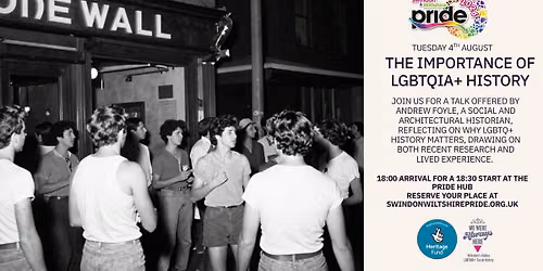 Pride Fortnight- LGBTQIA+ History Talk @ The Pride Hub