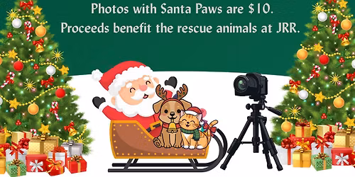 Santa paws photos and Adoption Event