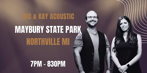 Nic & Kay at Maybury State Park in Northville!