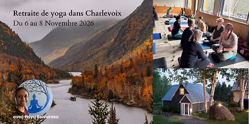 Retraite de yoga autome 2026 dans Charlevoix