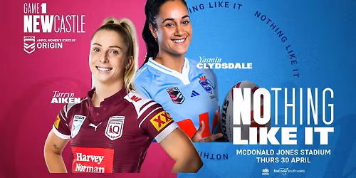 Ampol Women's State of Origin I: Westpac NSW Blues Women v QLD Maroons