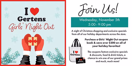Girls' Night Out at Gertens!