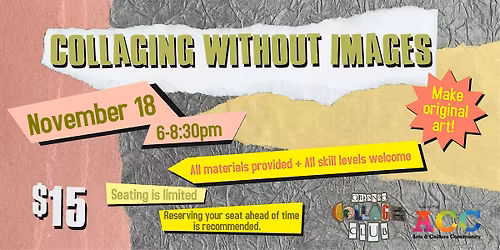 Collaging Without Images