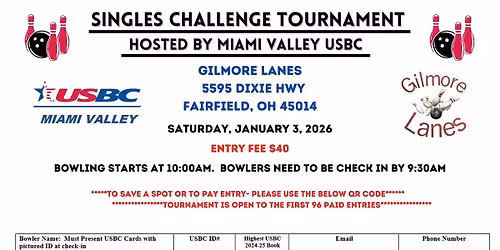 2026 Miami Valley USBC Singles Challenge