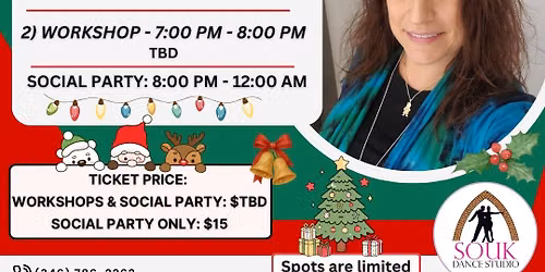 \ud83c\udf1f West Coast Swing Workshops & Social with Champion Debbie Figueroa! \ud83c\udf1f