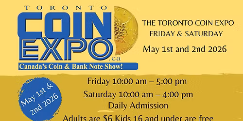 The Toronto Coin Expo