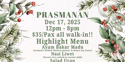 PRASMANAN DECEMBER