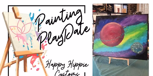 Planetary Painting PlayDate 