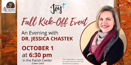 An Evening with Dr. Jessica Chastek