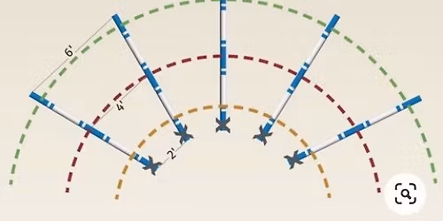 Cornwall Trec Group Winter Training, Flatwork with Poles with Cassy Gadsby - 3