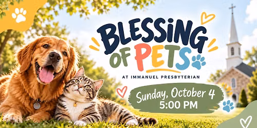 Blessing of Pets\/Immanuel in the Evening