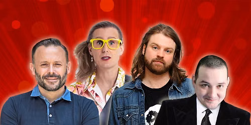 Geoff Norcott, Glenn Wool, Jenny Hart & Barry Dodds