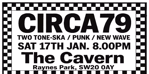 TWO TONE SKA, NEW WAVE & PUNK: CIRCA79 Live @ The Cavern Raynes Park. Music\/band. Jam Clash Specials
