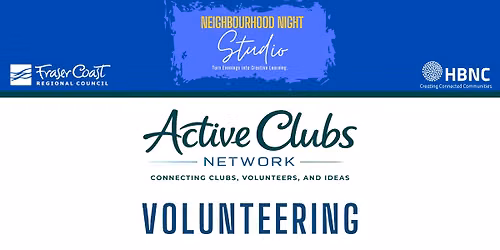 Neighbourhood Night Studio - Active Clubs Network - Volunteering