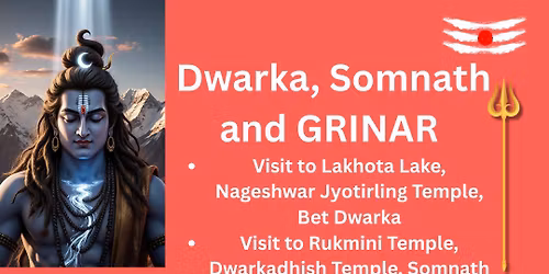 tirth yatra to Somanth dwarka and grinar 