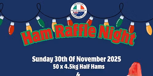 IAC MONSTER HAM RAFFLE