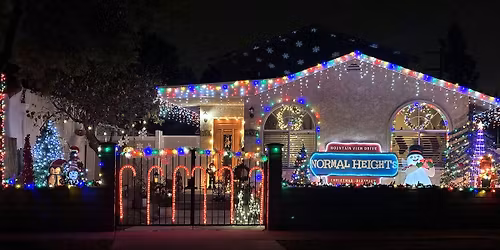 2025 Normal Heights Holiday Party & Lights Tour