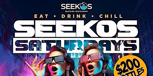 SATURDAY NIGHT VIBES AT SEEKOS ASTORIA