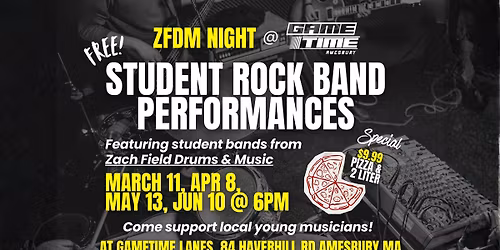 ZFDM LIVE: Student Rock Band Performances \ud83c\udfb8
