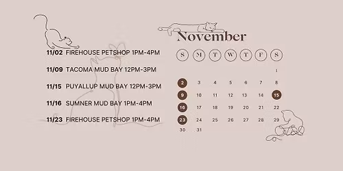 Puyallup Mud Bay Adoption Event!