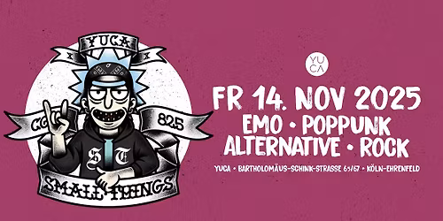 Small Things \u2022 Die Rockparty im YUCA!
