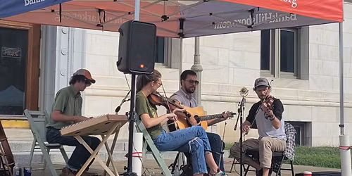 The Corn Lickers Old Time Band at Goshen Market