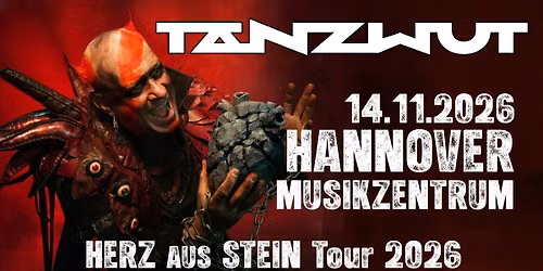 Tanzwut - Herz aus Stein Tour 2026 Hannover