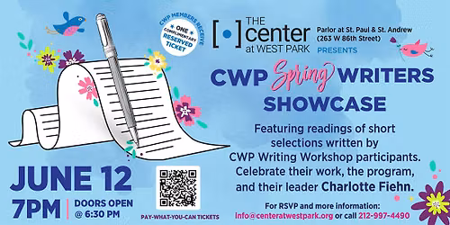 CWP Spring Writers Showcase