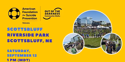 Out of the Darkness Community Walk \u2014 Scottsbluff 2026