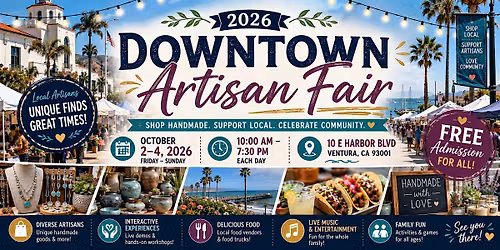 2026 Downtown Artisan Fair