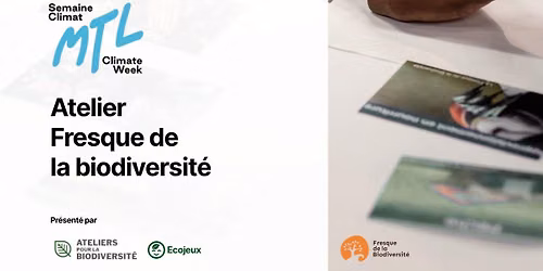 Atelier collaboratif \u00ab Fresque de la biodiversit\u00e9 \u00bb : Comprendre et agir pour la biodiversit\u00e9