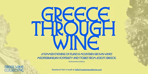 Greece Through Wine: An Evening of Greek Summer