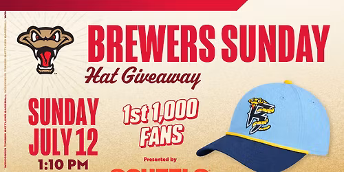 Brewers Sunday Hat Giveaway