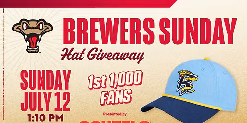 Brewers Sunday Hat Giveaway