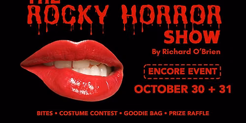 The Rocky Horror Show Encore Fundraiser Event