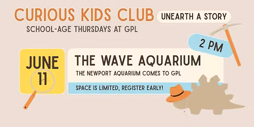 Curious Kids Club- The Wave Aquarium