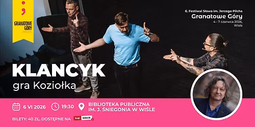 KLANCYK gra Kozio\u0142ka \/ Granatowe G\u00f3ry - Wis\u0142a