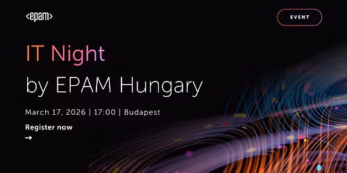 IT Night 2026 SPRING - Budapest (in person only)