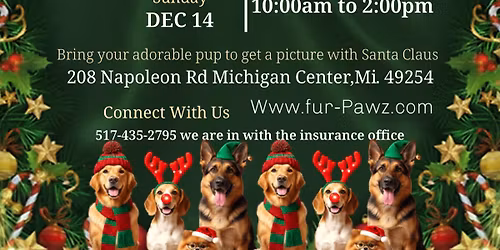 Pup Pics with Saint Nick! 