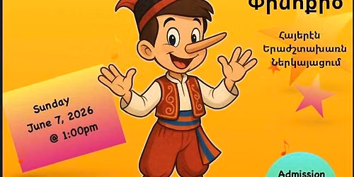 A Musical Play in Armenian "Pinocchio" Directed by Gohar Karapetyan