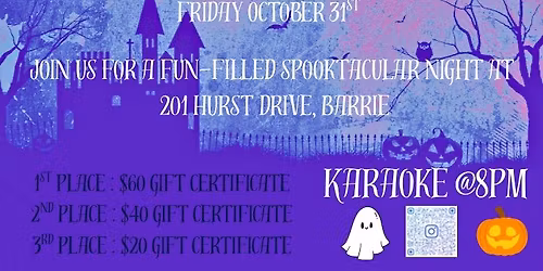 Halloween Costume Contest @ The Tipsy Goose Barrie