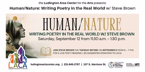  Human\/Nature: Writing Poetry in the Real World w\/ Steve Brown