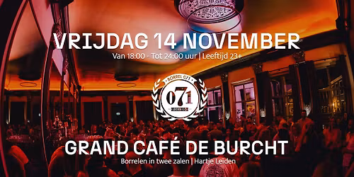 Borrel071 | Grand Caf\u00e9 de Burcht